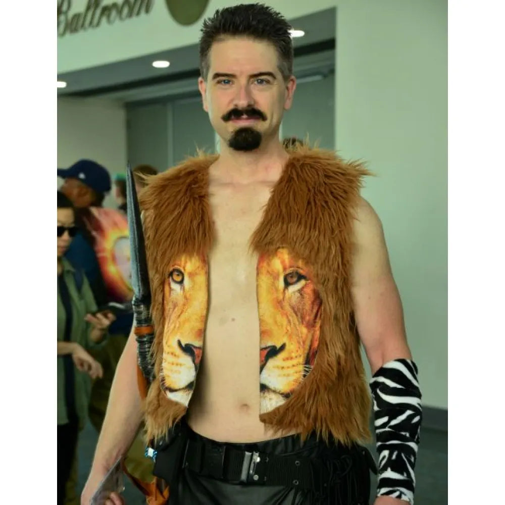 Kraven the Hunter Sergei Kravinoff Fur Vest